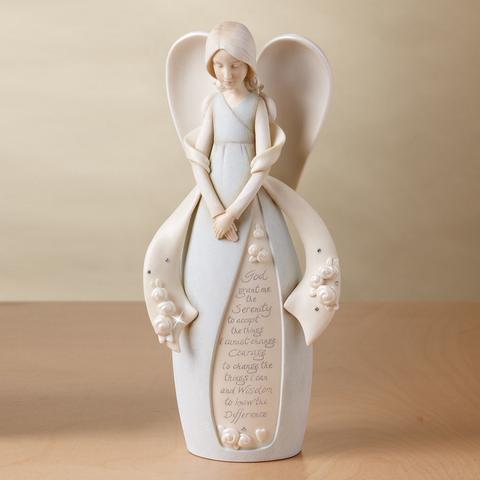 Serenity Prayer Angel Figurine - Click Image to Close